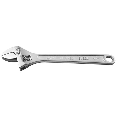 K-Tool International Wrench, Adjustable, 12", Features: For Maximum Strength and Light Weight KTI-48012